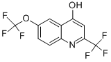 4-HYDROXY-6-(TRIFLUOROMETHOXY)-2-(TRIFLUOROMETHYL)QUINOLINE CAS#: 125647-79-2