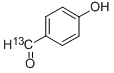 4-HYDROXYBENZALDEHYDE-CARBONYL-13C CAS#: 152404-52-9