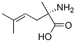 4-Hexenoicacid,2-amino-2,5-dimethyl-,(2S)-(9CI) CAS#: 364784-24-7