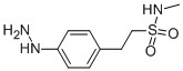 4-Hydrazino-N-methtylbenzeneethanesulfonamide CAS#: 121679-30-9