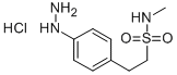4-Hydrazino-N-methylbenzeneethanesulfonamide hydrochloride CAS#: 42381-27-1