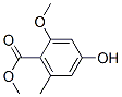 4-Hydroxy-2-methoxy-6-methylbenzoic acid methyl ester CAS#: 3465-63-2
