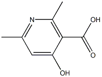4-Hydroxy-2,6-diMethylnicotinic acid CAS#: 33259-21-1