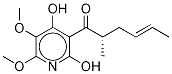 (-)-4-Hydroxy-5,6-dimethoxy-3-[(E)-2-methyl-1-oxo-4-hexenyl]pyridine-2(1H)-one CAS#: 137813-88-8