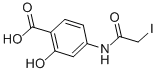 4-IODOACETAMIDOSALICYLIC ACID CAS#: 4323-00-6