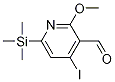 4-Iodo-2-Methoxy-6-triMethylsilanyl-pyridine-3-carbaldehyde CAS#: 174092-75-2