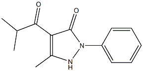 4-Isobutyryl-1-phenyl-3-methylpyrazol-5-one CAS#: 147663-44-3
