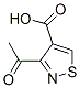 4-Isothiazolecarboxylic acid, 3-acetyl- (9CI) CAS#: 118739-39-2
