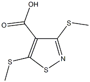4-Isothiazolecarboxylic acid, 3,5-bis(methylthio)- CAS#: 4886-15-1