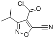 4-Isoxazolecarbonylchloride,5-cyano-3-(1-methylethyl)-(9CI) CAS#: 170865-18-6