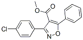 4-Isoxazolecarboxylicacid,3-(4-chlorophenyl)-5-phenyl-,methylester(9CI) CAS#: 115665-23-1