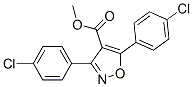 4-Isoxazolecarboxylicacid,3,5-bis(4-chlorophenyl)-,methylester(9CI) CAS#: 115665-07-1