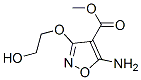 4-Isoxazolecarboxylicacid,5-amino-3-(2-hydroxyethoxy)-,methylester(9CI) CAS#: 126865-31-4