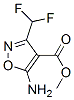 4-Isoxazolecarboxylicacid,5-amino-3-(difluoromethyl)-,methylester(9CI) CAS#: 132066-24-1