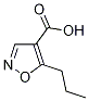 4-Isoxazolecarboxylicacid,5-propyl-(9CI) CAS#: 134541-04-1