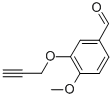 4-METHOXY-3-(2-PROPYNYLOXY)BENZENECARBALDEHYDE CAS#: 145654-01-9