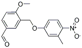 4-METHOXY-3-(3-METHYL-4-NITRO-PHENOXYMETHYL)-BENZALDEHYDE CAS#: 329222-76-6
