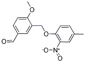 4-METHOXY-3-(4-METHYL-2-NITRO-PHENOXYMETHYL)-BENZALDEHYDE CAS#: 329222-84-6
