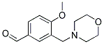 4-METHOXY-3-MORPHOLIN-4-YLMETHYL-BENZALDEHYDE CAS#: 128501-81-5