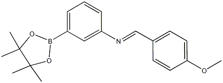 (4-METHOXY-BENZYLIDENE)-[3-(4,4,5,5-TETRAMETHYL-[1,3,2]DIOXABOROLAN-2-YL)-PHENYL]-AMINE CAS#: 380151-91-7