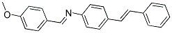 4-[(METHOXYBENZYLIDENE)AMINO]STILBENE CAS#: 322413-12-7