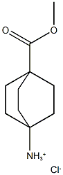 4-METHOXYCARBONYL-BICYCLO[2.2.2]OCT-1-YL AMMONIUM CHLORIDE CAS#: 135908-43-9