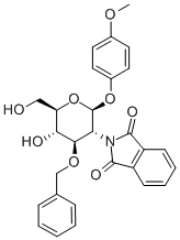 4-METHOXYPHENYL 3-O-BENZYL-2-DEOXY-2-PHTHALIMIDO-BETA-D-GLUCOPYRANOSIDE CAS#: 138906-44-2