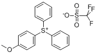 (4-METHOXYPHENYL)DIPHENYLSULFONIUM TRIFLATE CAS#: 116808-67-4