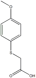 (4-METHOXYPHENYL)THIO]ACETIC ACID CAS#: 3406-77-7