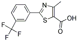 4-METHYL-2-[3-(TRIFLUOROMETHYL)PHENYL]-1,3-THIAZOLE-5-CARBOXYLIC ACID CAS#: 144059-85-8