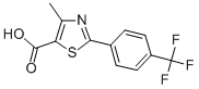 4-METHYL-2-[4-(TRIFLUOROMETHYL)PHENYL]THIAZOLE-5-CARBOXYLIC ACID CAS#: 144059-86-9