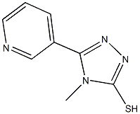 4-METHYL-5-PYRIDIN-3-YL-4H-[1,2,4]TRIAZOLE-3-THIOL CAS#: 3652-31-1