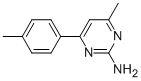 4-METHYL-6-(4-METHYLPHENYL)PYRIMIDIN-2-AMINE CAS#: 133256-50-5