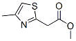 (4-METHYL-THIAZOL-2-YL)-ACETIC ACID METHYL ESTER CAS#: 117840-81-0