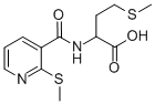 4-(METHYLTHIO)-2-(([2-(METHYLTHIO)-3-PYRIDYL]CARBONYL)AMINO)BUTANOIC ACID CAS#: 175201-70-4
