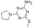4-(METHYLTHIO)-6-TETRAHYDRO-1H-PYRROL-1-YL-1,3,5-TRIAZIN-2-AMINE CAS#: 175204-64-5