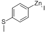 4-(METHYLTHIO)PHENYLZINC IODIDE CAS#: 307496-24-8
