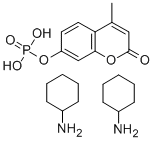 4-METHYLUMBELLIFERYL PHOSPHATE, BIS(CYCLOHEXYLAMMONIUM) SALT CAS#: 128218-53-1