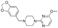 4-Methoxy-2-(4-piperonyl-1-piperazinyl)pyrimidine CAS#: 3601-81-8