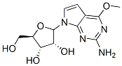4-Methoxy-7--D-ribofuranosyl-7H-pyrrolo[2,3-d]pyrimidin-2-amine CAS#: 115479-42-0