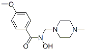 4-Methoxy-N-[(4-methyl-1-piperazinyl)methyl]benzohydroxamic acid CAS#: 40890-92-4