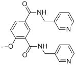 4-Methoxy-N,N'-bis(3-pyridinylmethyl)-1,3-benzenedicarboxamide CAS#: 32828-81-2