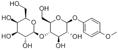 4-Methoxyphenyl 4-O-(beta-D-Galactopyranosyl)-beta-D-glucopyranoside CAS#: 150412-80-9