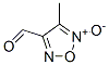 4-Methyl-1,2,5-oxadiazole-3-carbaldehyde 5-oxide CAS#: 123953-16-2
