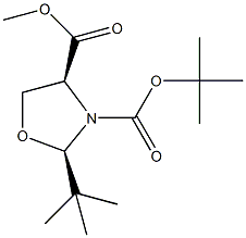 4-Methyl 2-Tert-Butyloxazolidine-3,4-Dicarboxylate CAS#: 145625-08-7