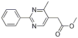 (4-Methyl-2-phenylpyriMidin-5-yl)-acetic acid Methyl ester CAS#: 130670-12-1