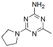 4-Methyl-6-(pyrrolidin-1-yl)-1,3,5-triazin-2-amine CAS#: 30084-27-6