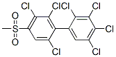 4-Methylsulfonyl-2,2',3',4',5,5',6-heptachlorobiphenyl CAS#: 153310-30-6