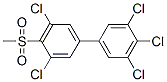 4-Methylsulfonyl-3,3',4',5,5'-pentachlorobiphenyl CAS#: 128759-99-9