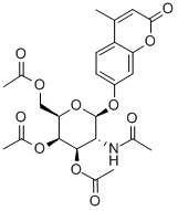 4-Methylumbelliferyl2-acetamido-3,4,6-tri-O-acetyl-2-deoxy-b-D-galactopyranoside CAS#: 124167-46-0
